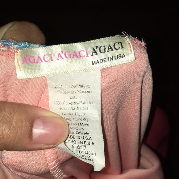 A’gaci Floral Print Mini Dress - Picture 4 of 4